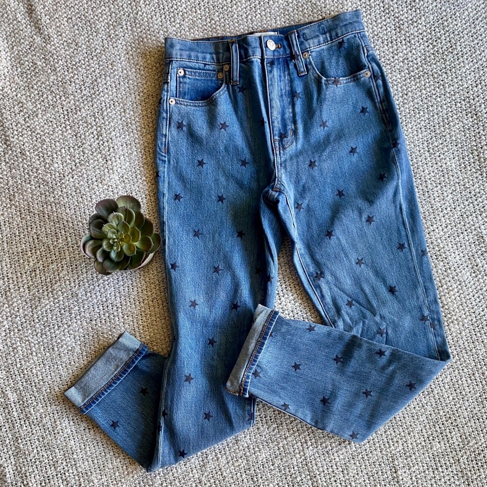 NWT Madewell High-Rise Slim Boyfriend Jeans